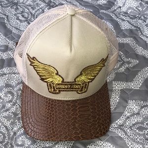 Robin ‘s Jean hat/cap adjustable SnapBack one size